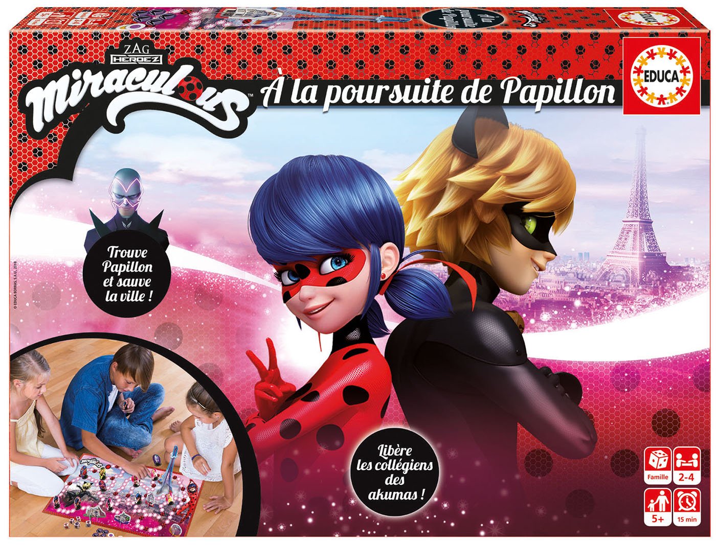 Educa Borrás – Miraculous Ladybug 17610: The Continuation Butterfly