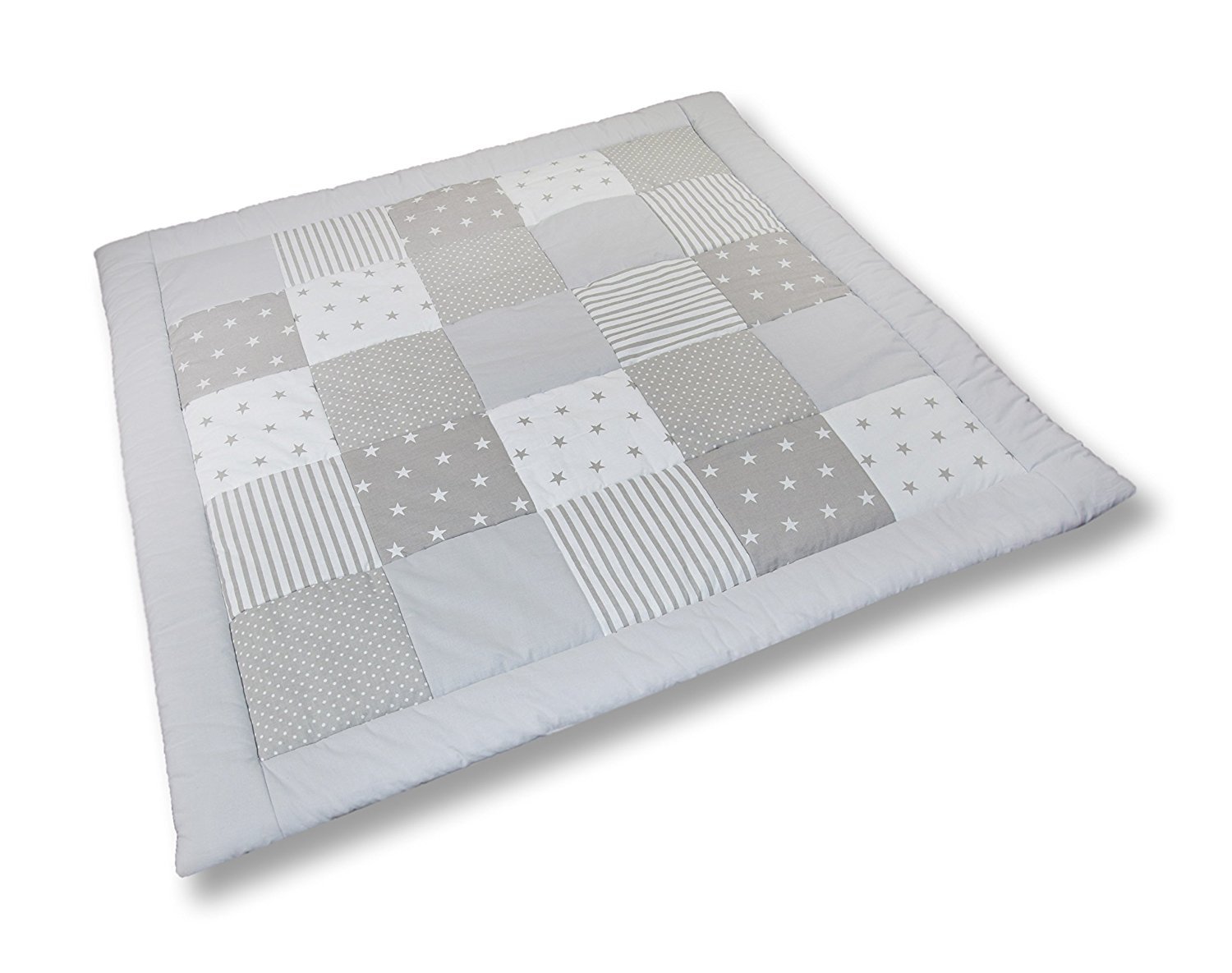 Glocal Berlin Ami Lian® Crawling Blanket Patchwork Blanket/Play Mat Blanket Ssd Solid Sta
