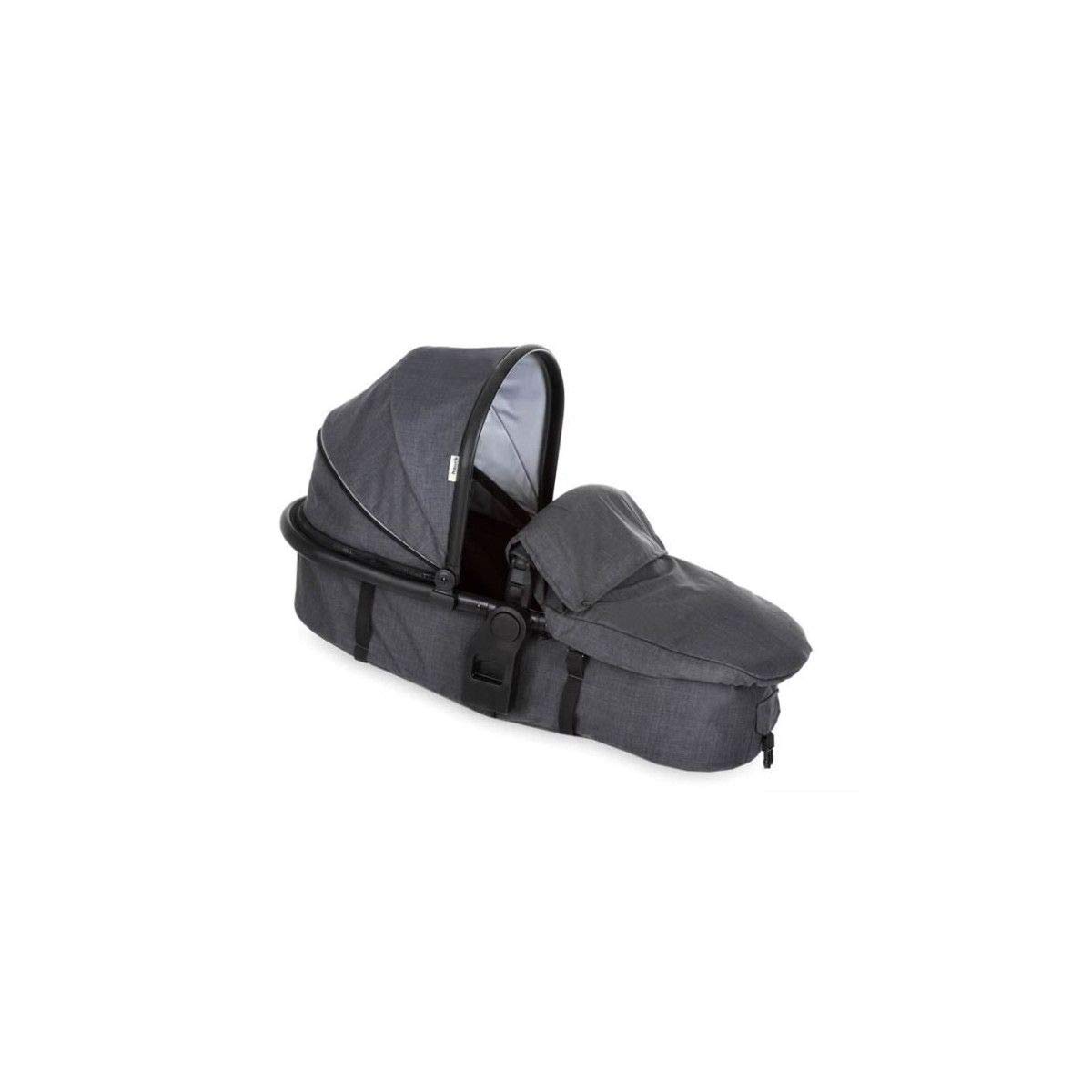 Hauck 345337 Carrycot for duet 3 stroller, Melange Charcoal
