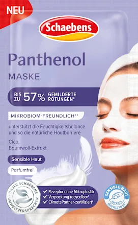 Schaebens Panthenol face mask (2 x 5 ml), 10 ml