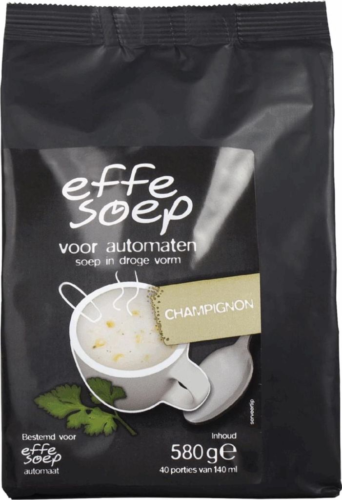 Lutz Effe soep - Effe Soep vending, mushroom, 140 ml, zak van 40 porties 140 ml