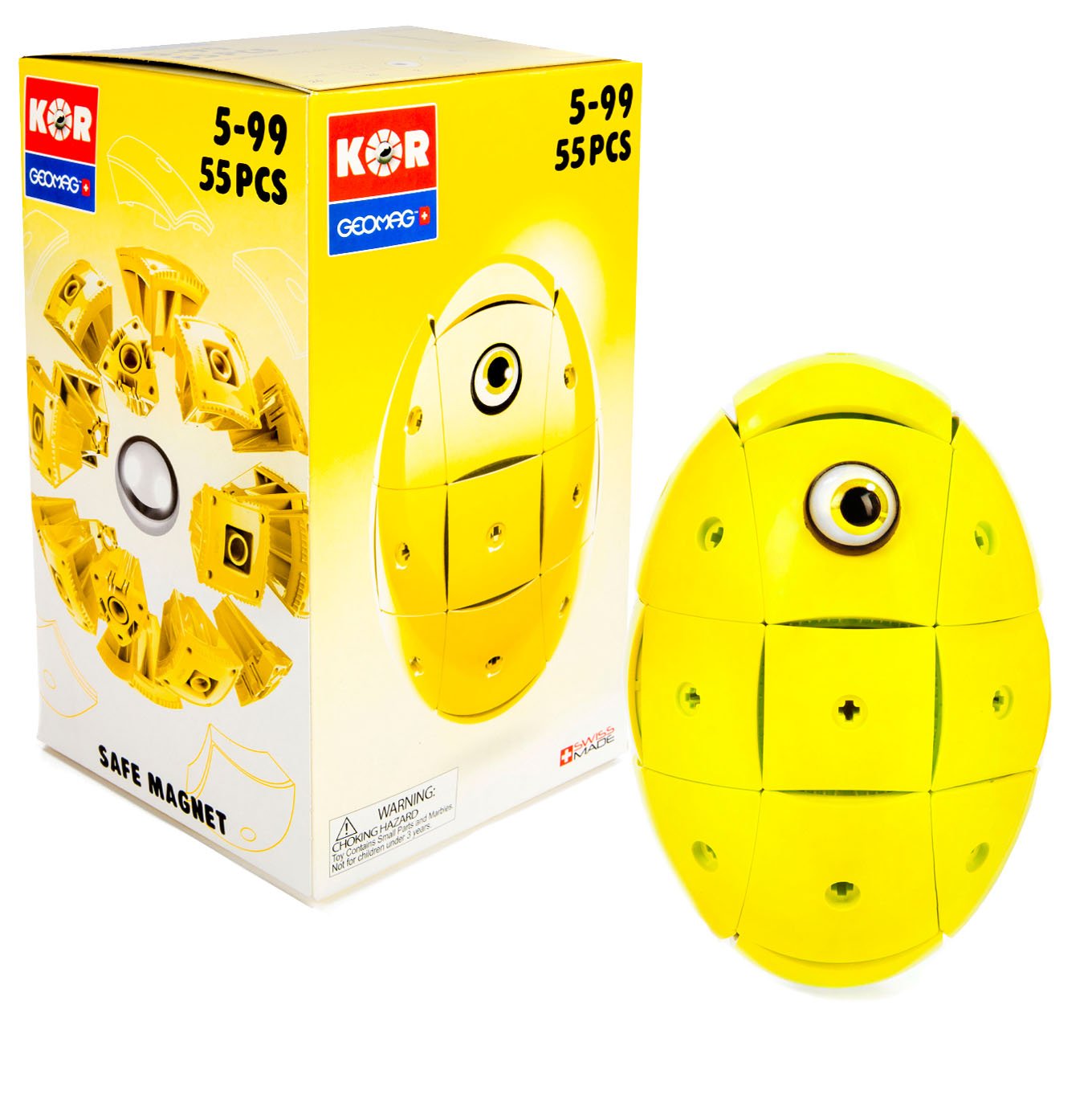 Geomag Egg Piece Yellow