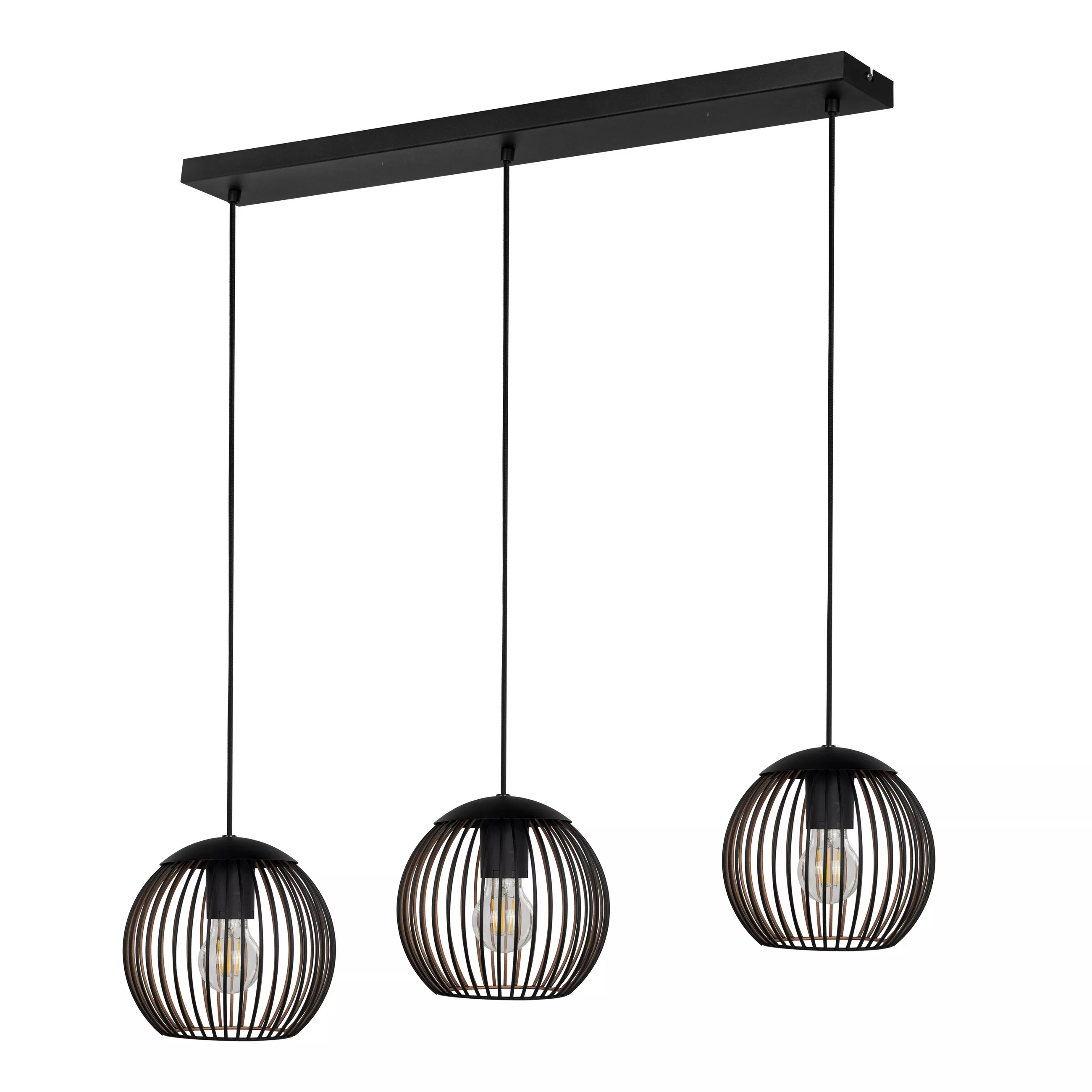Eglo HANGING LAMP ALMANZORA 90/20/110 cm, Bronze, black
