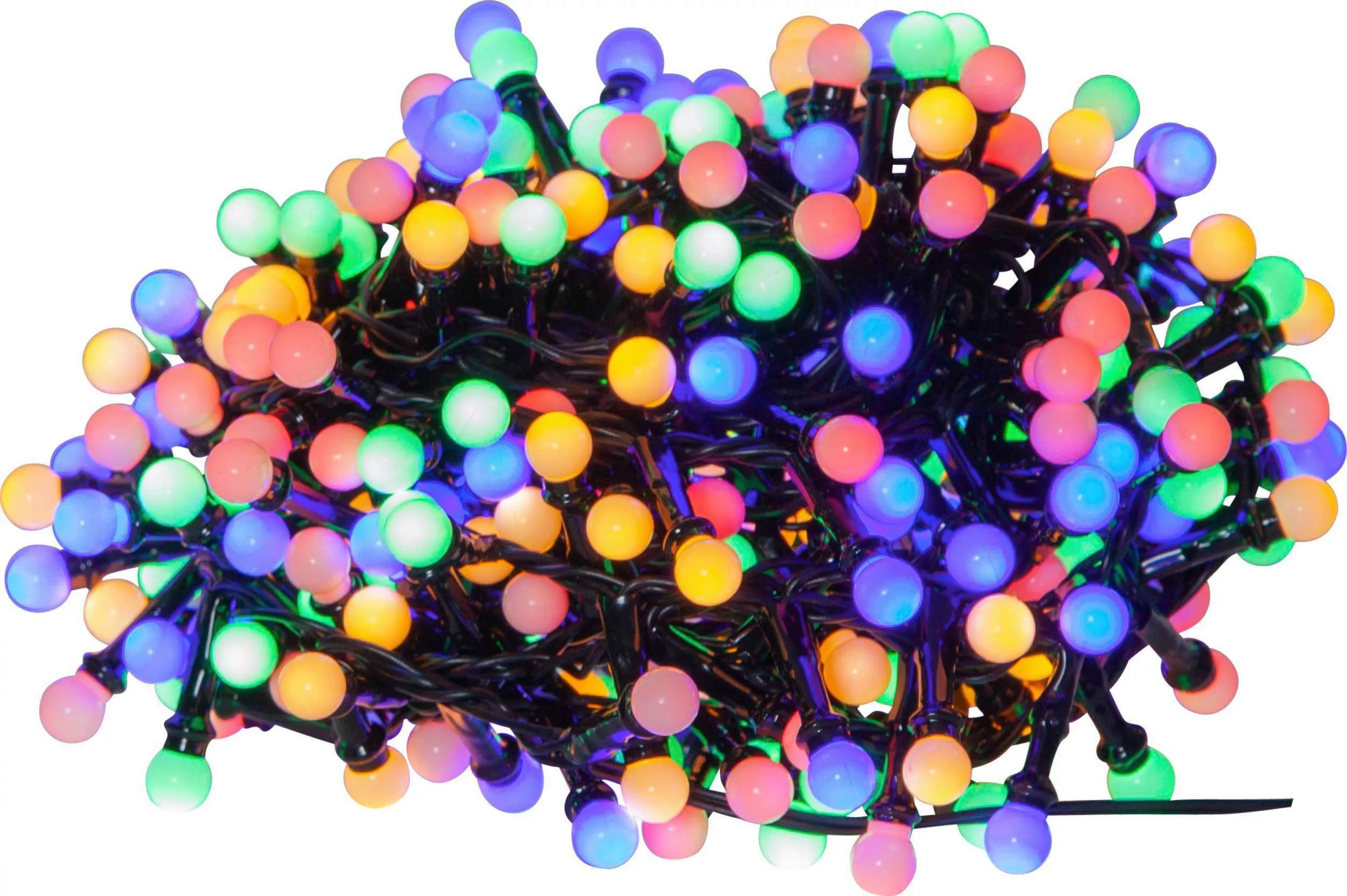 Eglo string lights 1400 cm, Multicolor, Black