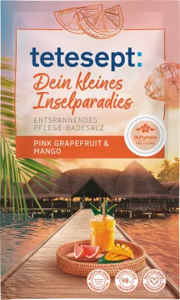 tetesept Bath salt your little island paradise, 60 g