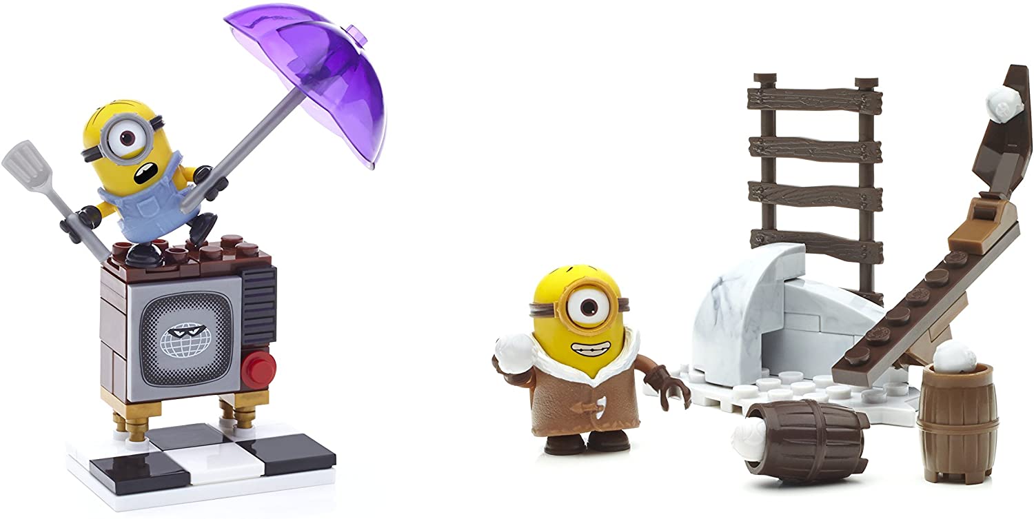 Mega Bloks Buildable Minions Blind Pack Series 3 - Battle Minion Figure