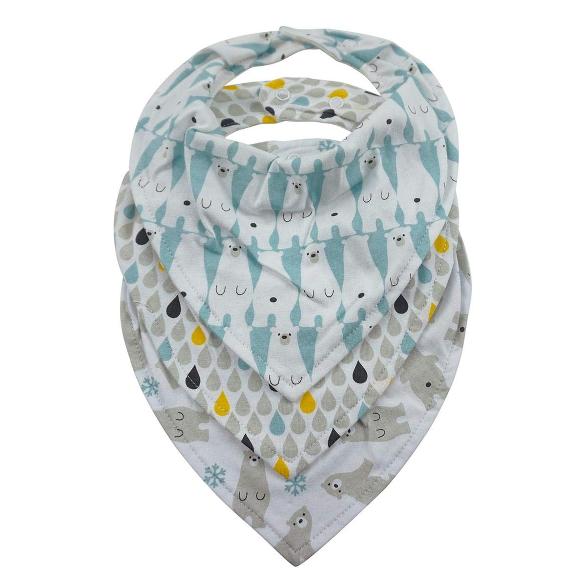 Olmitos Pack of 3 winter cotton bandanas