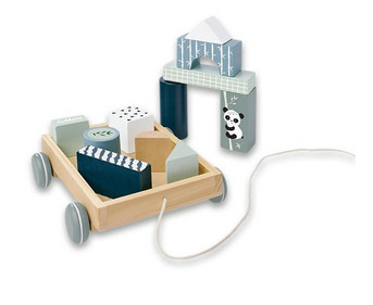 Eichhorn building block wagon “Panda”