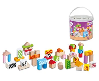 Eichhorn pattern building blocks, 50 pieces