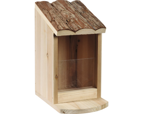 Squirrel feeding station dobar 115 x 168 mm brown wood