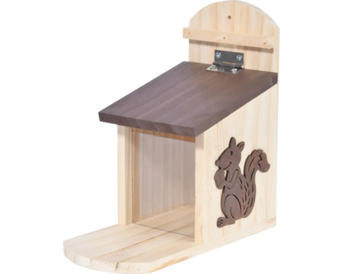 Squirrel feeding station dobar wood