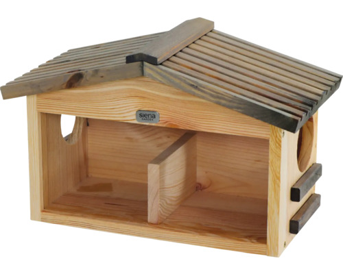 Squirrel feeding station Siena Garden feeding station squirrel nibble and crunch: 39x21x25 cm, pine FSC 10
