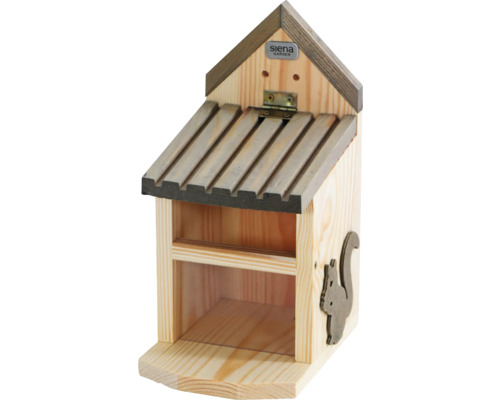 Squirrel feeding station Siena Garden feeding station squirrel nutcracker dimensions: 14x17x29 cm, pine FSC 100%