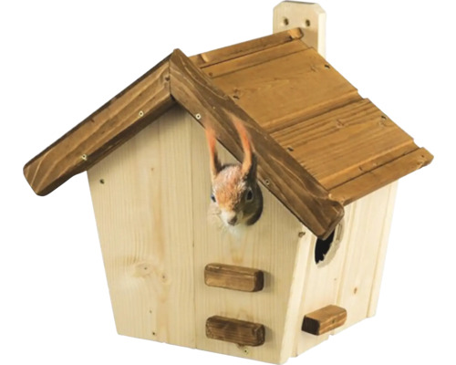Squirrel House Siena Garden Squirrel Cobel Maja 37.5x29x36 cm, Pine FSC 100% Shelter