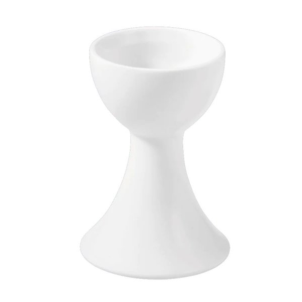 Egg cup Berlin porcelain white by KPM