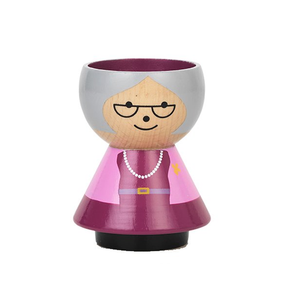 Bordfolk Grandma egg cup by Lucie Kaas