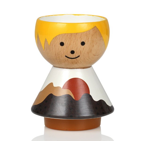 Egg cup Bordfolk boy Arlo Lucie Kaas