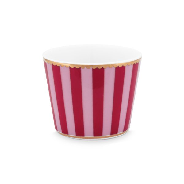 Egg cup Love Birds Stripes red-pink by Pip Studio