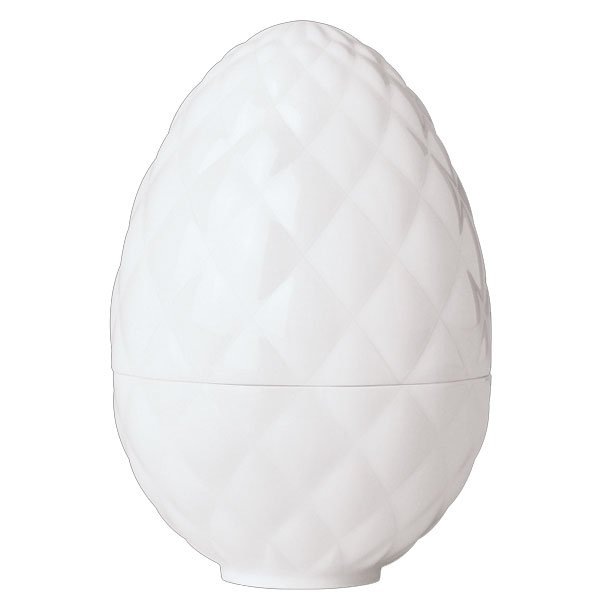 Fürstenberg Egg Cup Matryoshka White Cushion by Sieger by Fürstenberg
