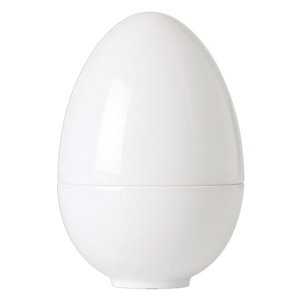 White Matryoshka Egg Cup by Sieger by Fürstenberg -