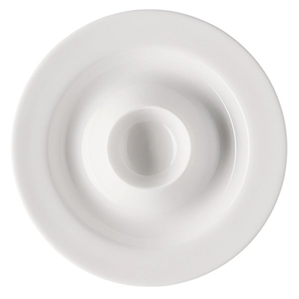 Egg cup with tray Jade White by Rosenthal