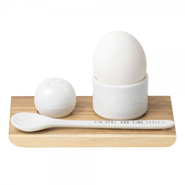 Rader Egg Cup Set: A Heart and Soul by Räder Design