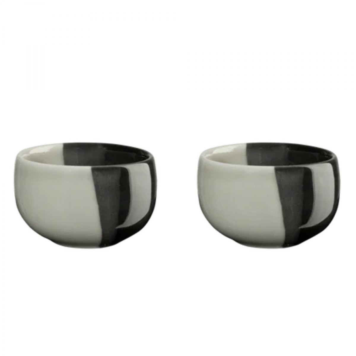 Egg cups Smoothie Joy Black Currant 2-piece set by Asa