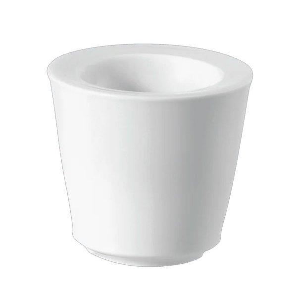 Urania porcelain white egg cup by KPM