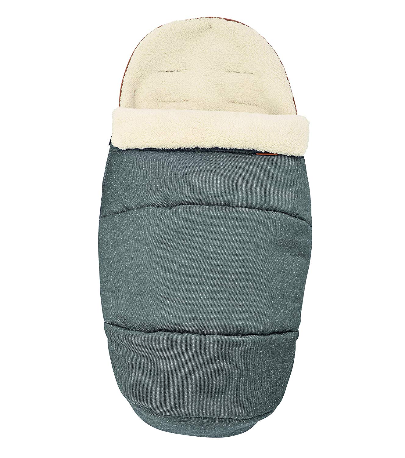 BEBE CONFORT Bebe Comfort Padded Thermal Footmuff with Fleece Cover for Pushchairs and Seat Inserts Sparkling Grey