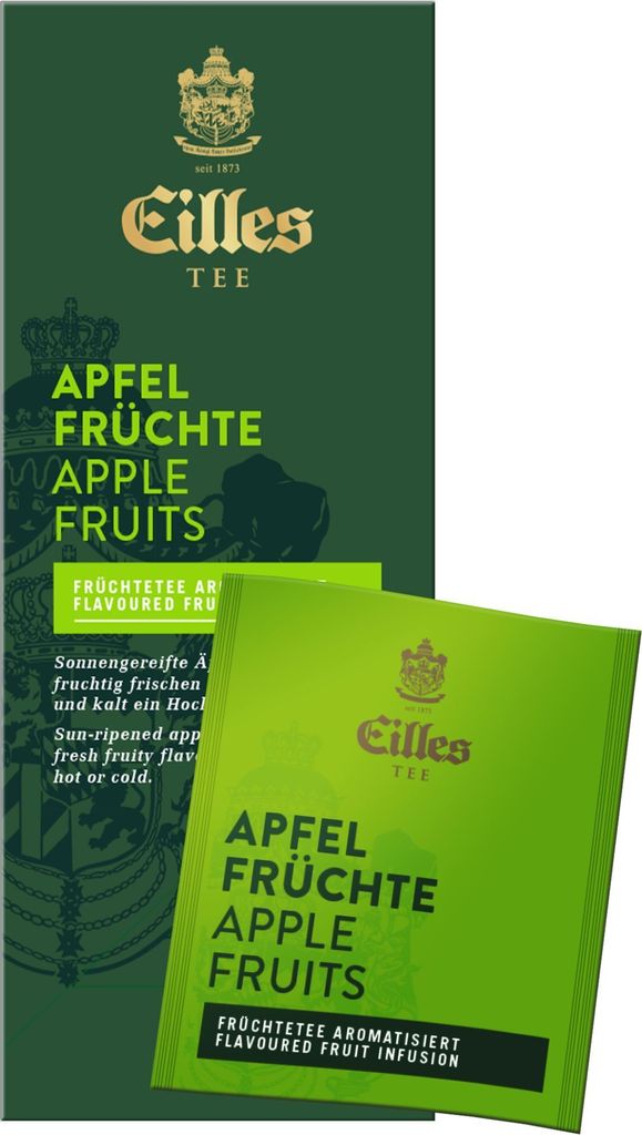 EILLES TEE Deluxe APFEL, 25er Box, 62.5 gm