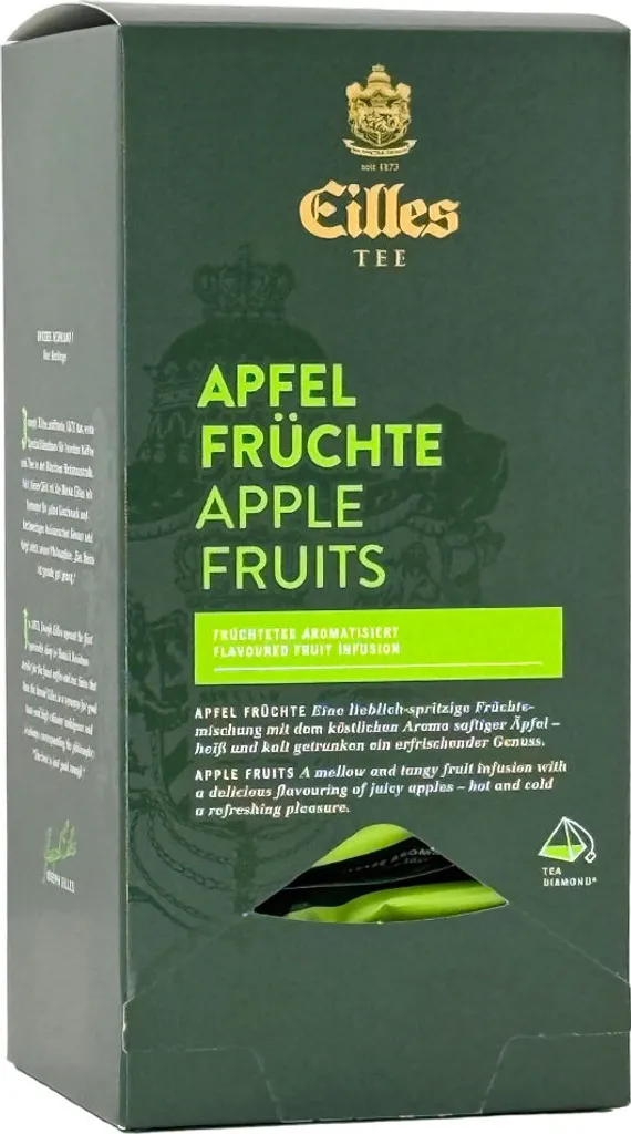 EILLES TEE Luxury World Selection APFELFRÜCHTE, 20er Box, 80 gm