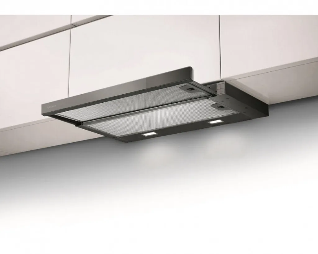 Faber FLEXA LUX GLASS NG BK A60 built-in extractor hood