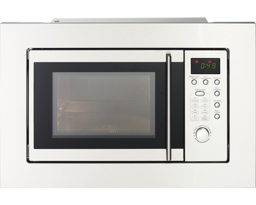Built-in microwave PKM MW800-20.8EB 59.5x34.4x38.2 cm brushed stainless steel (800 watts