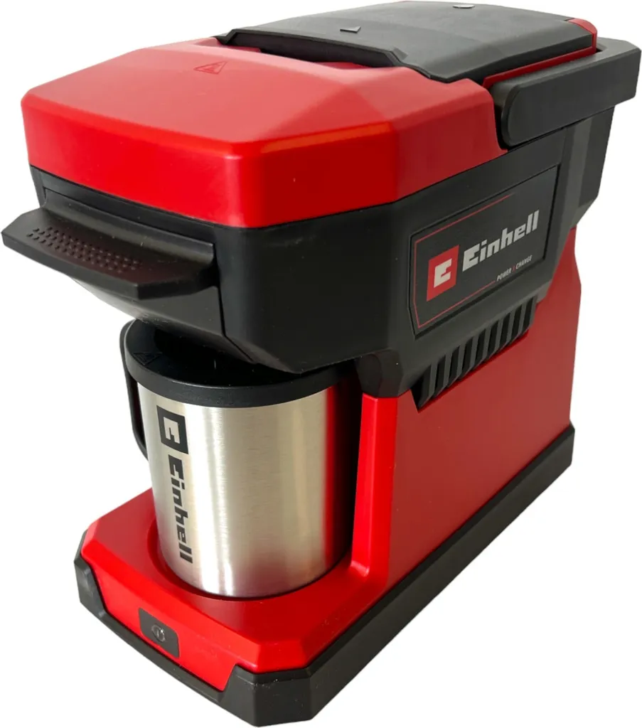 Einhell TE-CF 18 Li-Solo Power X-Change cordless coffee machine for filter coffee & coffee pods