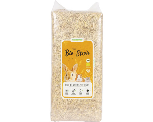 Heu-Heinrich Bedding HAY - HEINRICH Organic Straw 8 kg also suitable as supplementary feed