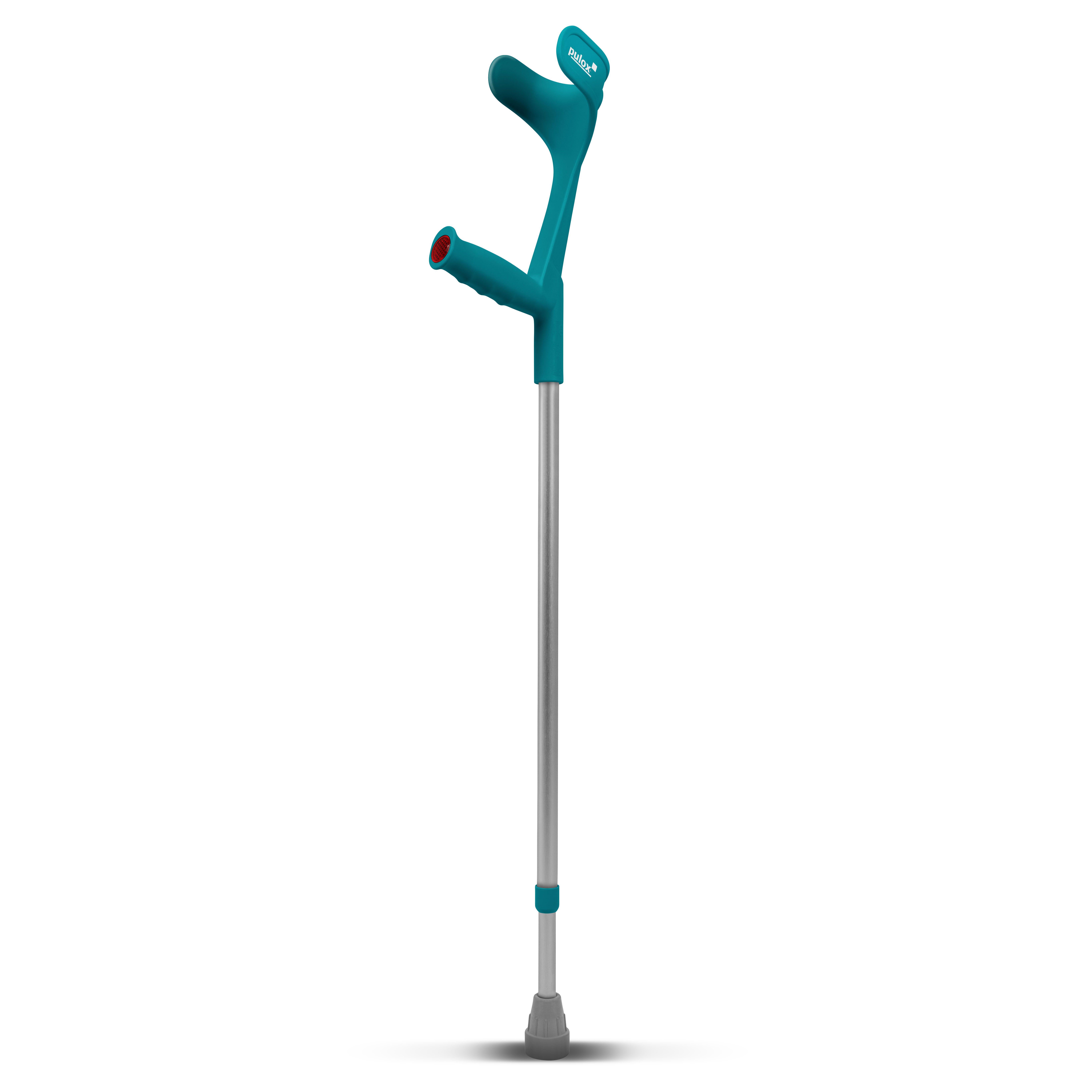 EINZELNE Single crutch turquoise - 1x crutch classic from Ossenberg with Ergo soft grip 1 St