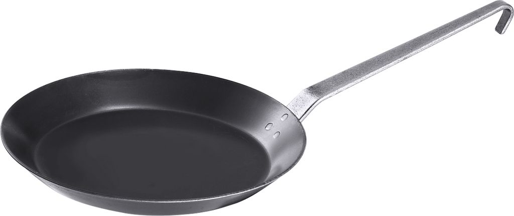 Contacto Iron Lyoneser pan with hook handle, heavy quality, variant selectable: 20 cm variant: 20 cm