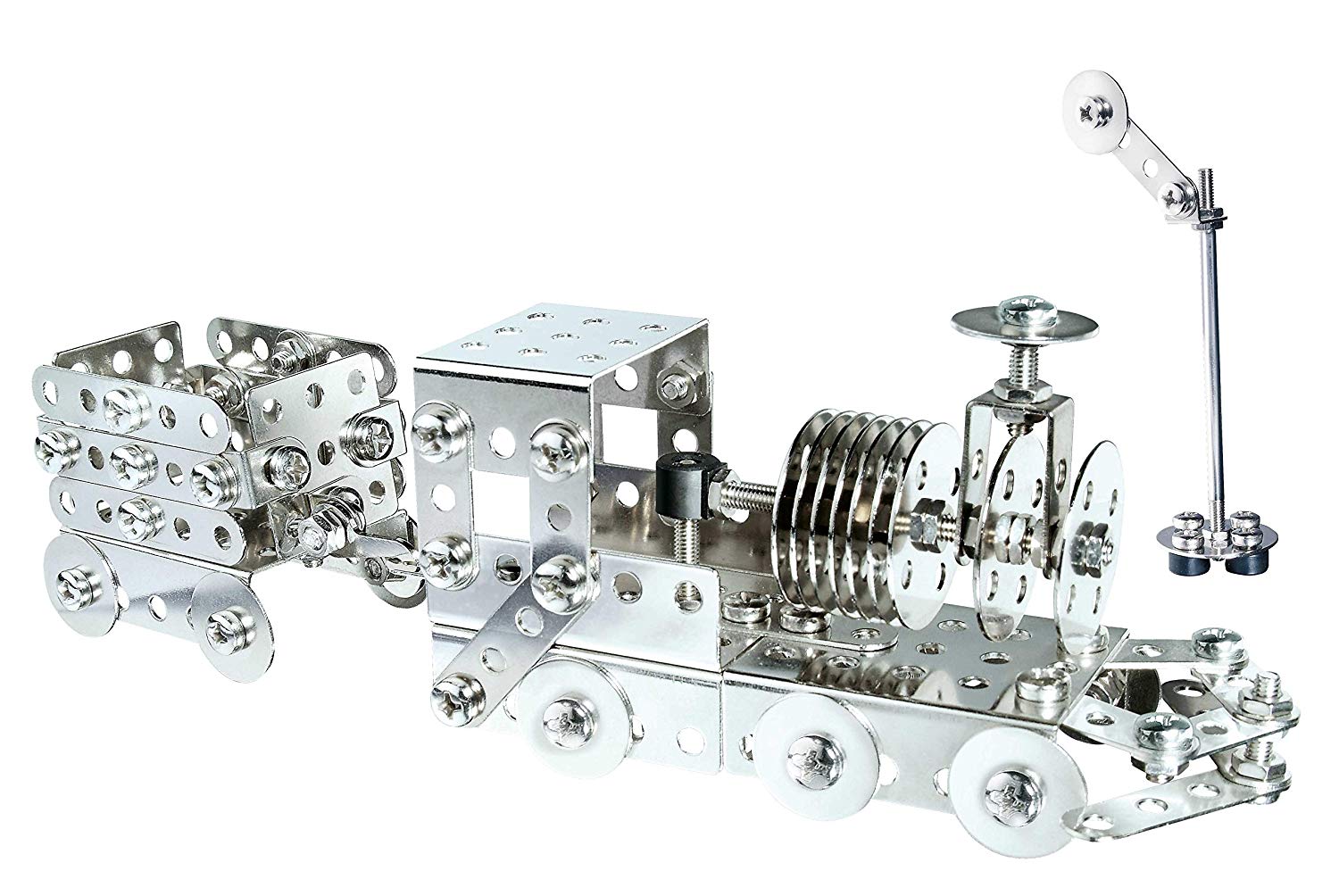 Eitech Locomotive With Trailer Metal Construction Starter Set Piece