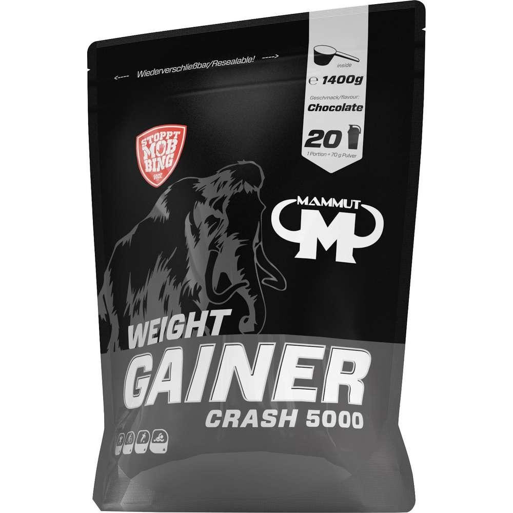 Mammut Protein Powder Weight Gainer Crash 5000, Chocolate