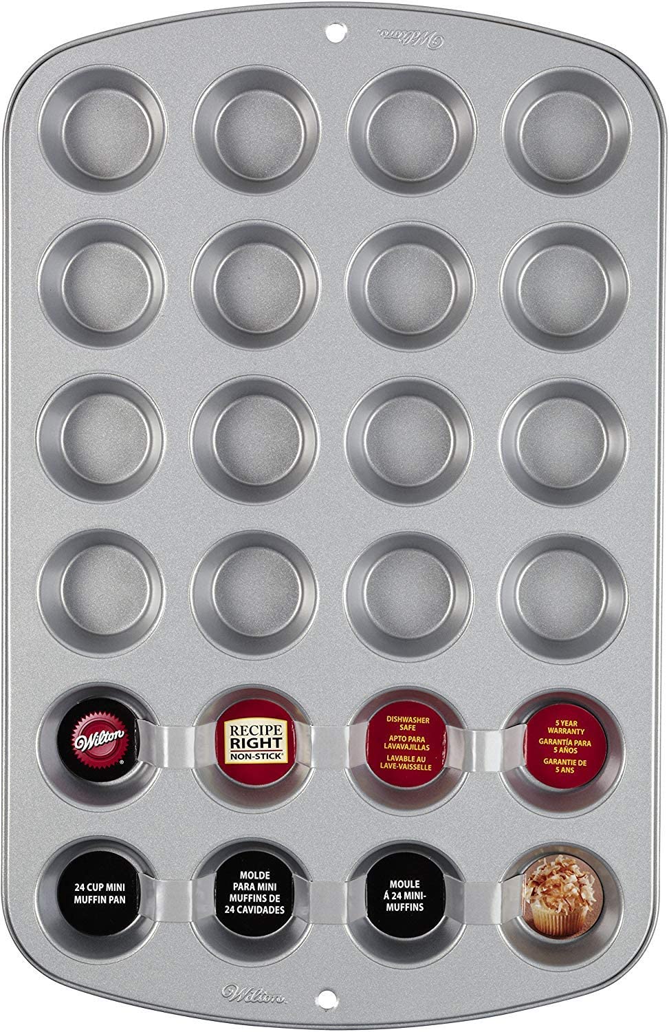 Wilton 24 Mini Non-Stick Muffin Pan