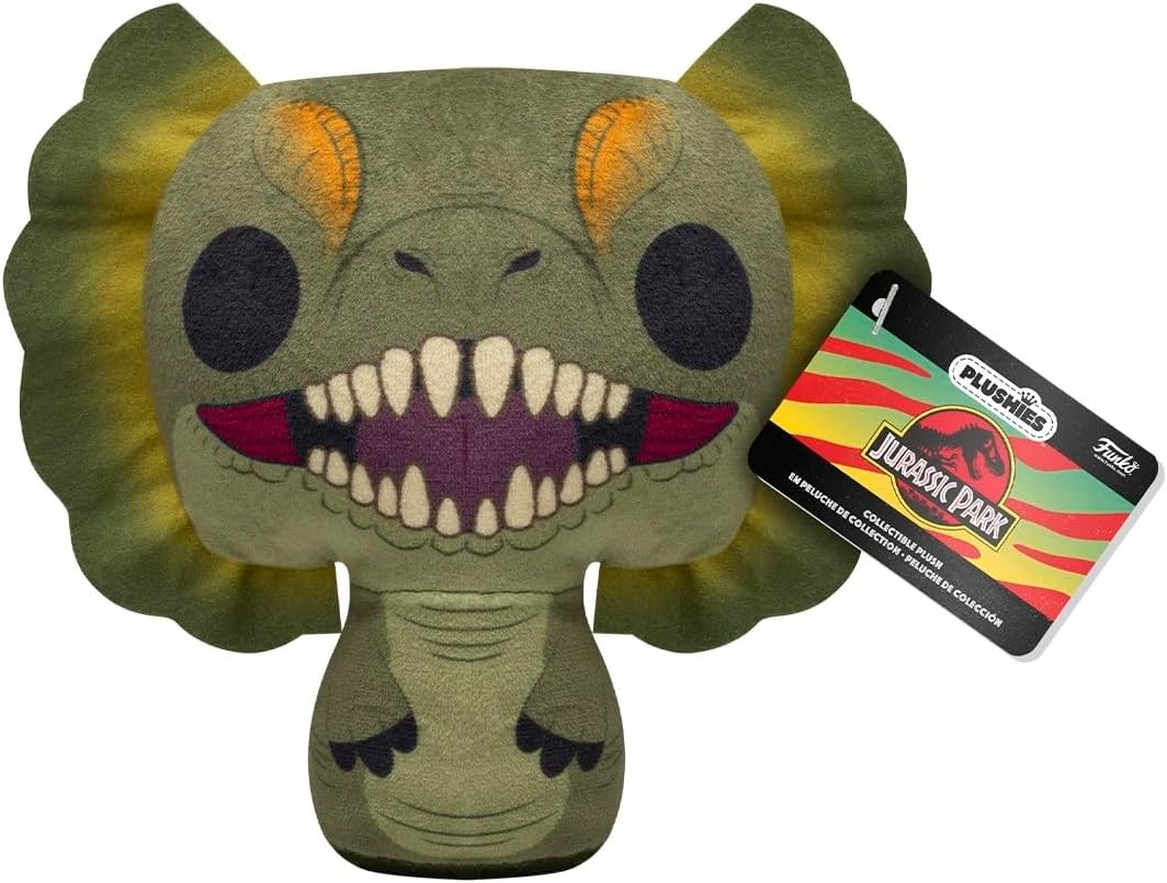 Funko Pop! Plush Mini: Jurassic Park - Dilophosaurus - Plush Toy - Birthday Gift Idea - Official Merchandise - Stuffed Plush Toys for Children and Adults - Ideal for Movies Fans