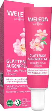 WELEDA eye cream smoothing wild rose, 12 ml
