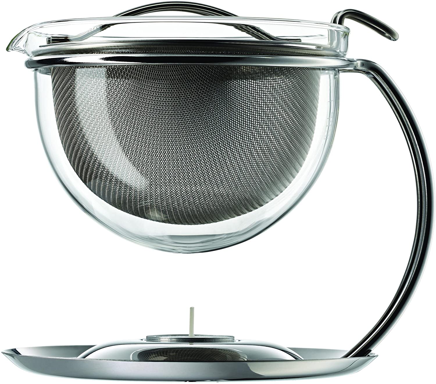mono filio Portionsteekanne 0,6l integr. St?vchen