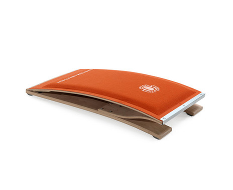 Elastic padded springboard