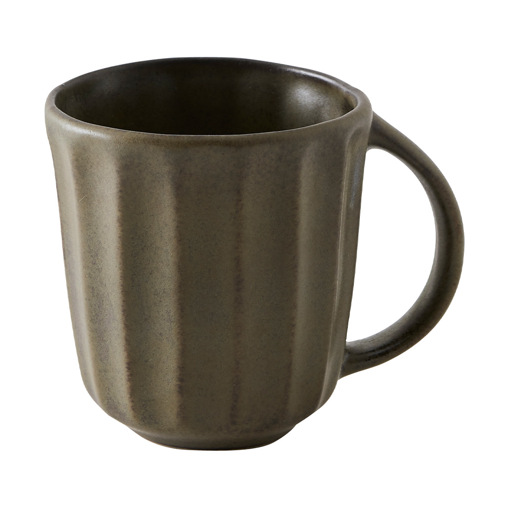 tell-me-more Elba Mug, Green Brown, 35 cl