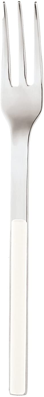 Rosenthal Sambonet Elba Cake Forks Stainless Steel Ivory