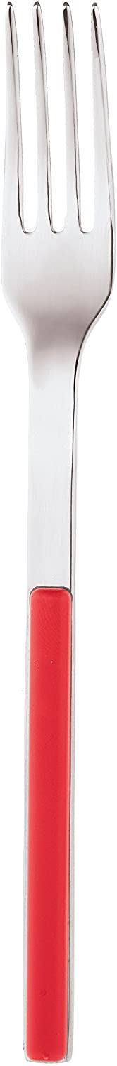 Rosenthal Sambonet Sambonet Rosenthal Elba Table Fork Stainless Steel / Red