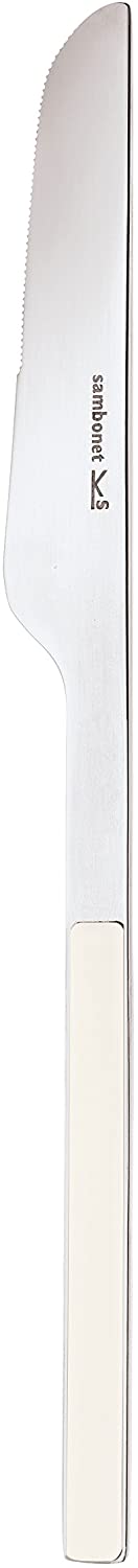 Rosenthal Sambonet Elba Table Knives VH Stainless Steel Ivory
