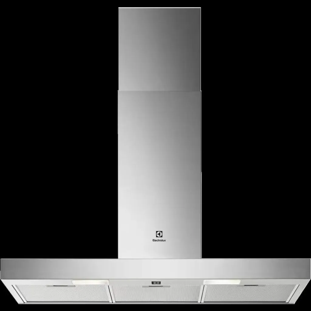 ELECTROLUX EFT39X - Decorative wall-mounted extractor hood - Evacuation and recycling - 600m³/h - L90cm