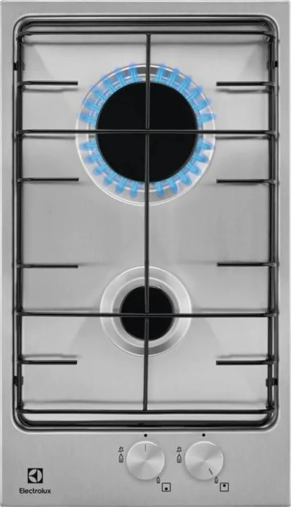 Electrolux EGG3222N Stainless Steel Built-in 29cm Gas 2 Burner